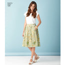 Simplicity Sewing Pattern 1369 Misses’ Skirts in Three Lengths-2