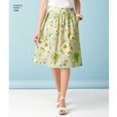 Simplicity Sewing Pattern 1369 Misses’ Skirts in Three Lengths-3