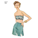 Simplicity Sewing Pattern 1426 Misses’ Vintage 1950’s Bra Tops