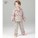 Simplicity Sewing Pattern 1504 Child’s, Teens’ and Adults’ Loungewear-5