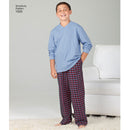Simplicity Sewing Pattern 1505 Husky Boys’ & Big & Tall Men’s Tops and Trousers-3