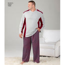 Simplicity Sewing Pattern 1505 Husky Boys’ & Big & Tall Men’s Tops and Trousers-4