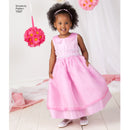 Simplicity Sewing Pattern 1507 Toddlers’ and Child’s Special Occasion Dress-2