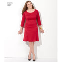 Simplicity Sewing Pattern 1537 Misses’ and Plus Size Amazing Fit Dress