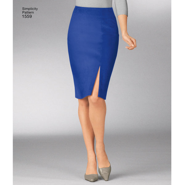 Simplicity Sewing Pattern 1559 Misses’ Skirts and Trousers