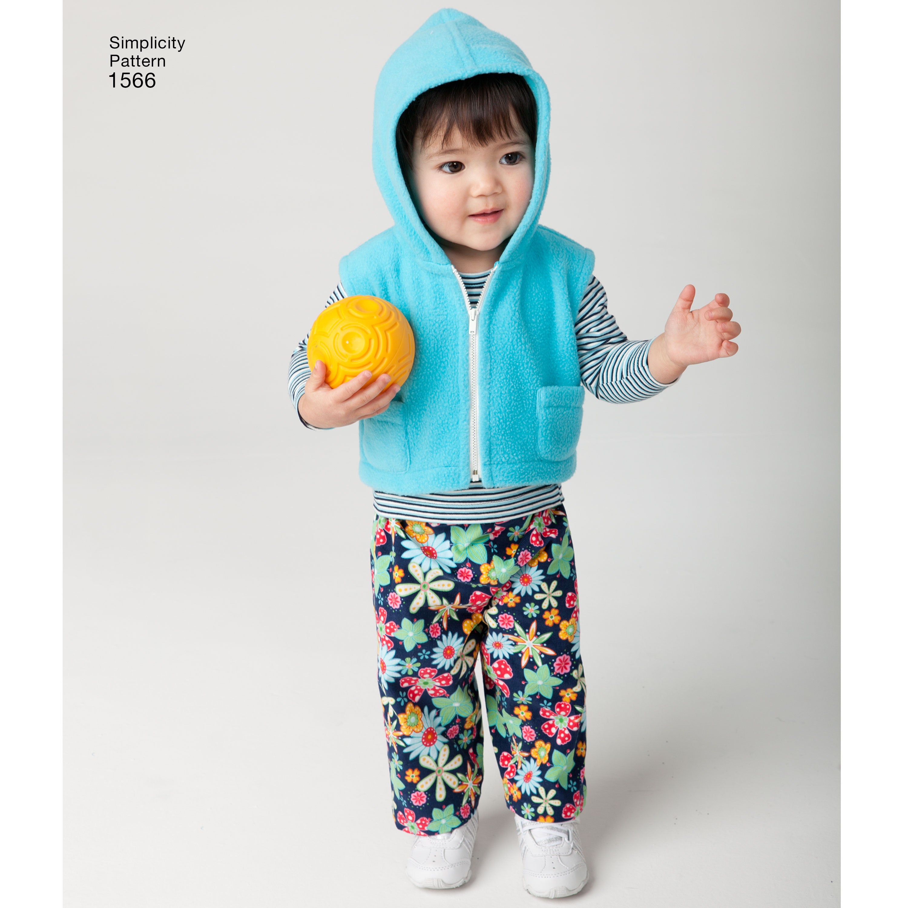 Simplicity Sewing Pattern 1566 Babies’ Separates - 0