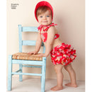Simplicity Sewing Pattern 1600 Babies' Vintage Romper Set-2