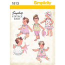 Simplicity Sewing Pattern 1813 Babies' Dress & Separates-1