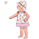 Simplicity Sewing Pattern 1813 Babies' Dress & Separates-2
