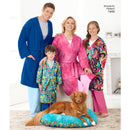 Simplicity Sewing Pattern 1946 Learn to Sew Child's Teen's & Adults' Robe-3