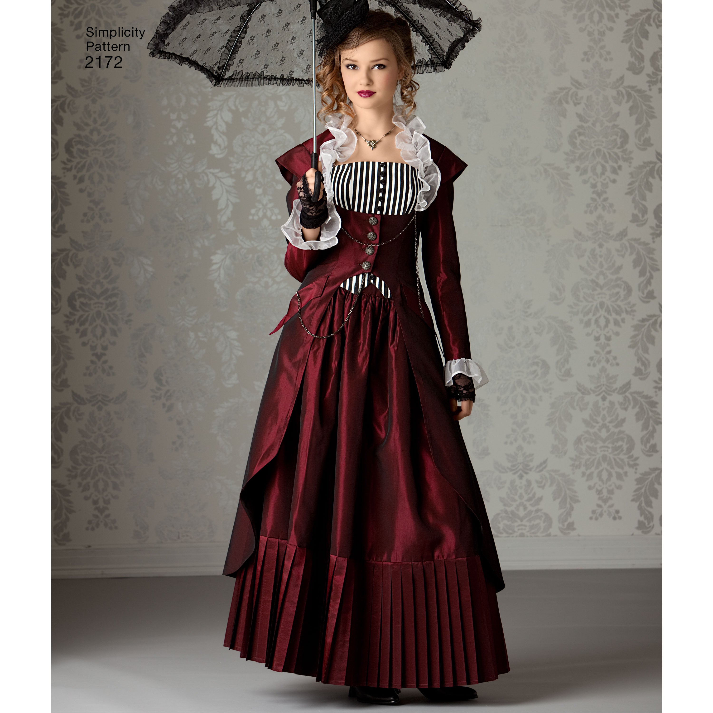 Simplicity Sewing Pattern 2172 Misses' Steampunk Costume