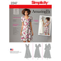 Simplicity Sewing Pattern 2247 Misses' & Plus Size Amazing Fit Dresses