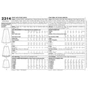 Simplicity Sewing Pattern 2314 Misses' Skirts-3