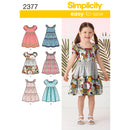 Simplicity Sewing Pattern 2377 Child's Dresses-1