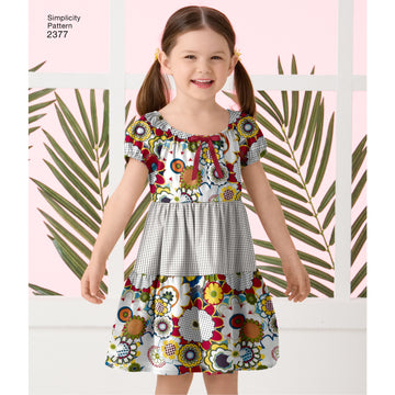 Simplicity Sewing Pattern 2377 Child's Dresses - 0