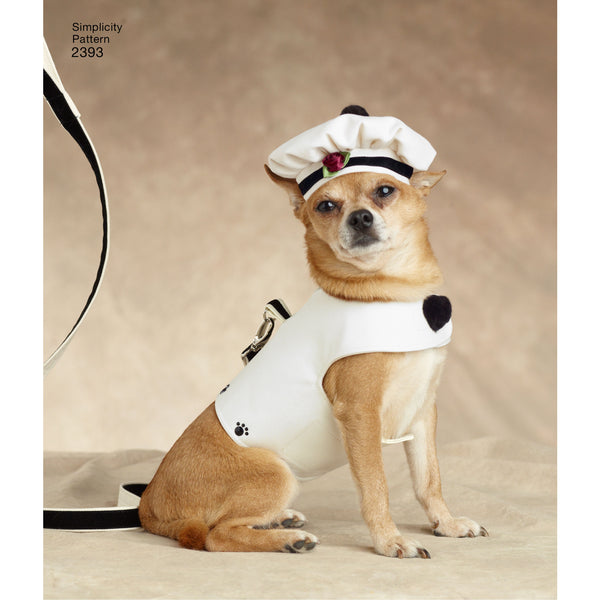 Simplicity Sewing Pattern 2393 Dog Clothes