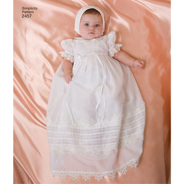 Simplicity Sewing Pattern 2457 Babies' Special Occasion - 0