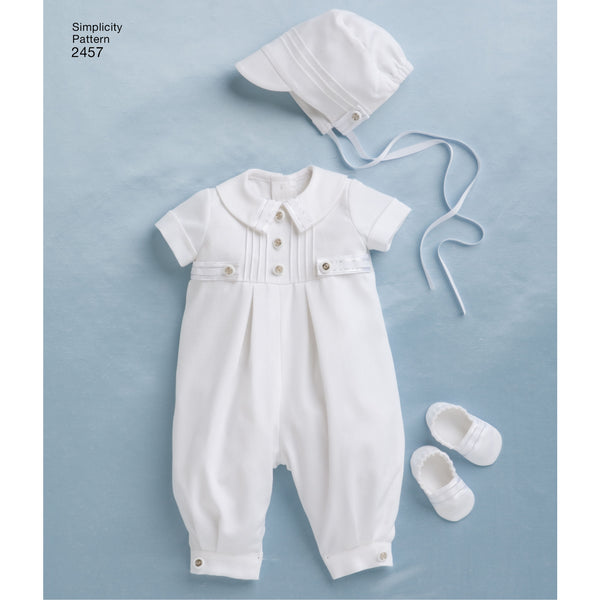 Simplicity Sewing Pattern 2457 Babies' Special Occasion