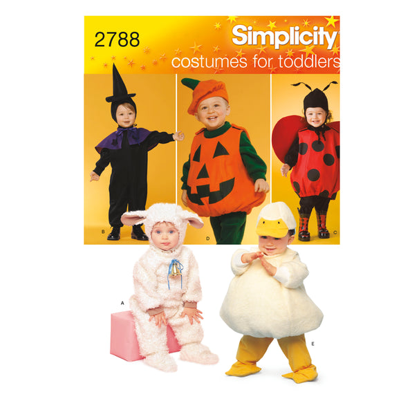 SIMPLICITY Toddler Costumes 2788 - Sewing Patterns