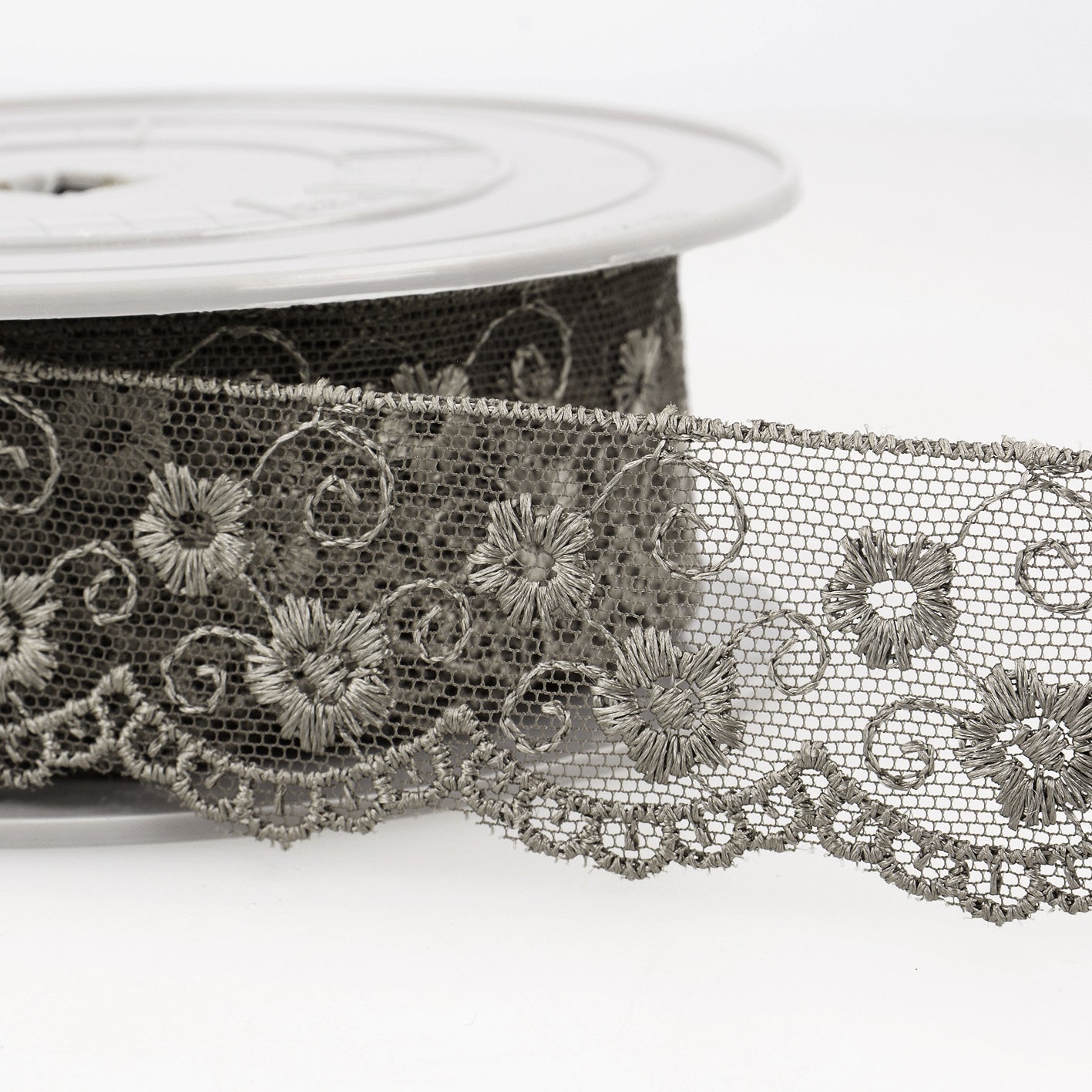 Embroidered Tulle Trim 1 meter