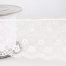 Bordure en tulle brodé 1 mètre