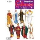 Simplicity Sewing Pattern 4797 Boy & Girl Costumes-1