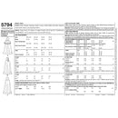 Simplicity Sewing Pattern 5794 Misses' Costumes-2