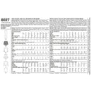 Simplicity Sewing Pattern 8027 Child's and Girls' Sportswear Pattern-2