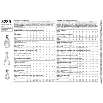 Simplicity Pattern 8289 Misses' Special Occasion Dresses - 0