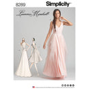 Simplicity Pattern 8289 Misses' Special Occasion Dresses-1