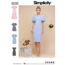 Simplicity Pattern 8292 Misses' Dresses-1
