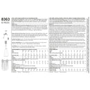 Simplicity Pattern 8363 Misses' Fantasy Ranger Costume-2