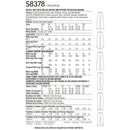Simplicity Pattern 8378 Misses' Knit Trousers with Multiple Pieces for Design Hacking-2