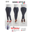 Simplicity Pattern 8516 Misses' Mimi G Skinny Jeans-1
