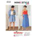 Simplicity Pattern 8558 Misses' Coordinates by Mimi G Style-1