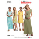 Simplicity Sewing Pattern 8595 Misses' Knit Dresses-1