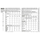 Simplicity Sewing Pattern 8605 Misses' Pull on Skirt and Trousers-2