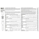 Simplicity Sewing Pattern 8621 Child's and Girls' Dress, Top, Trousers and Camisole-2