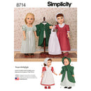 Simplicity Sewing Pattern 8714 18" Doll Clothes-1