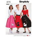 Simplicity Sewing Pattern 8775 Women's Costumes-1