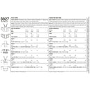 Pattern 8827 Misses' Aprons-2