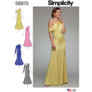 Simplicity Sewing Pattern S8870 Misses'/Miss Petite Dresses-1