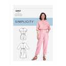 Simplicity Sewing Pattern S8907 Misses' Jumpsuit, Romper, Dresses, and Belt-1