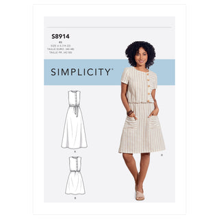 Simplicity Sewing Pattern S8914 Misses' Dresses