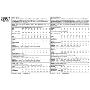 Simplicity Sewing Pattern S8971 Misses' Fantasy Costume - 0