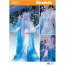 Simplicity Sewing Pattern S8971 Misses' Fantasy Costume-1