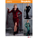 Simplicity Sewing Pattern S8973 Misses' Halloween Costume-1