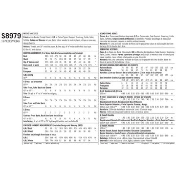 Simplicity Sewing Pattern S8979 Misses' Classic Halloween Costume - 0