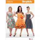 Simplicity Sewing Pattern S8979 Misses' Classic Halloween Costume-1