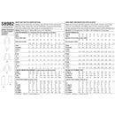 Simplicity Sewing Pattern S8982 Misses' Knit Two Piece Sweater Dress, Tops, Skirts-2